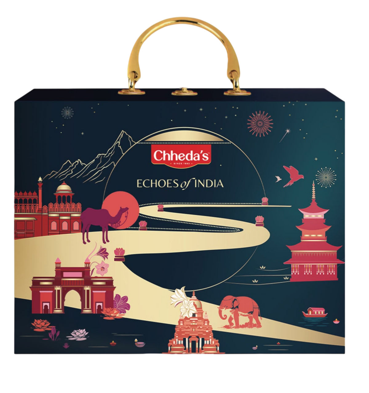 Chheda's Echoes of India gift box – front