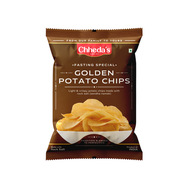 Golden Potato Chips 170g front of pack
