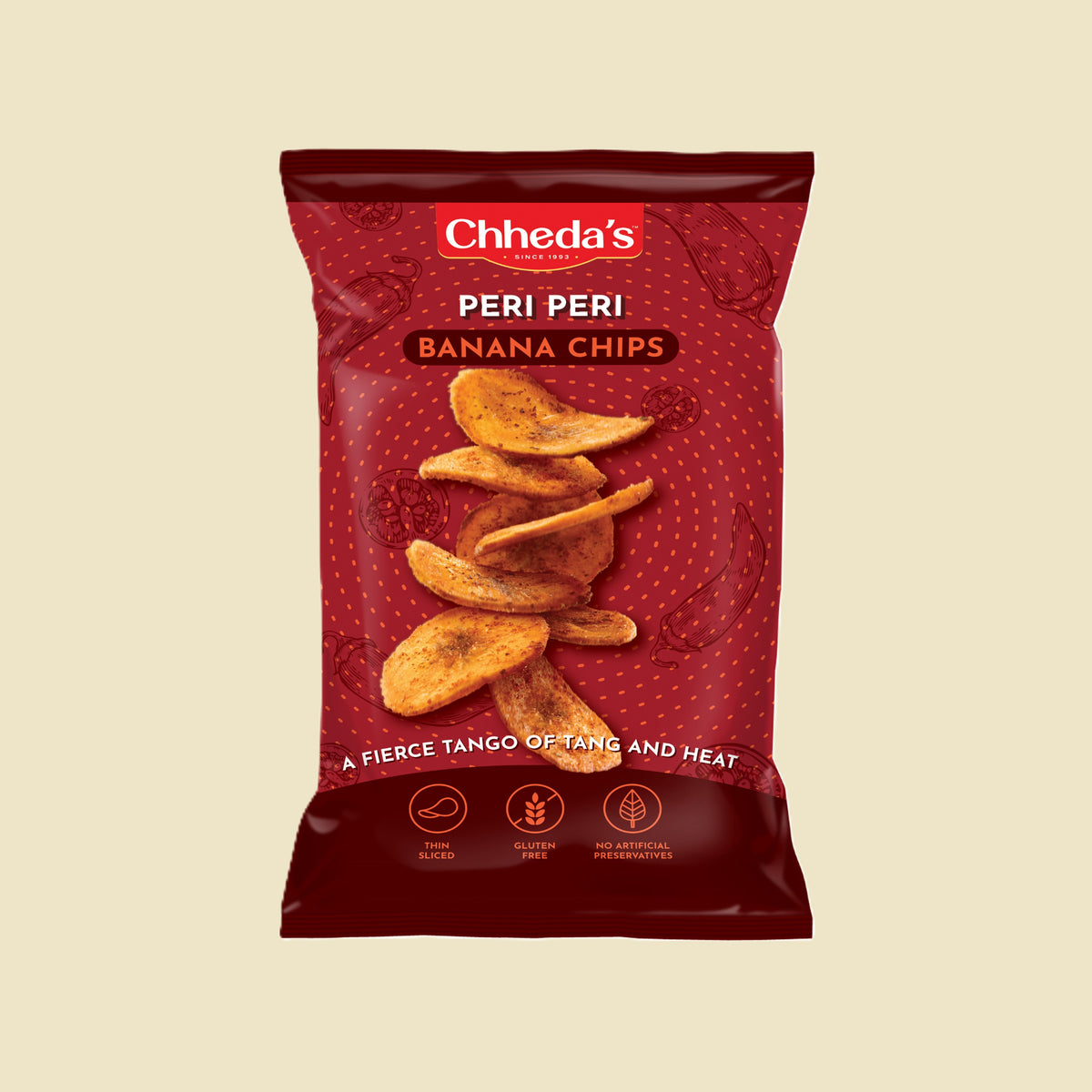 Peri-Peri Banana Chips 90g