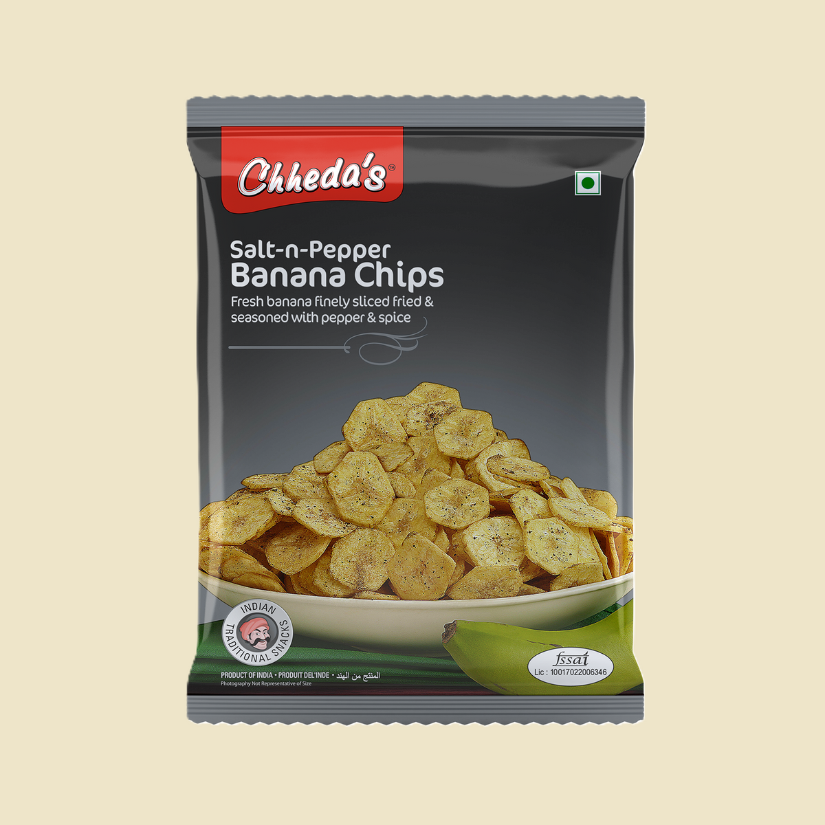 Salt N Pepper Banana Chips 500g
